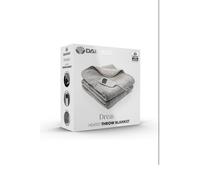 Daewoo Heated Throw Blanket, Soft Flannel Fur Fleece With Detachable Controller