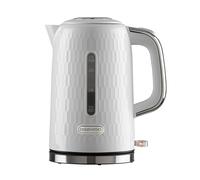 Daewoo Hive Collection, 1.7 Litre Kettle, Fast Boil, Easy Cleaning, Safety Features, 360° Swivel Base, Water Level Gauge, Extra Wide Opening Lid, User Friendly, Part Of A Collection, White