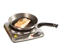 DAEWOO SDA1731 Single Electric Hot Plate - Silver, Black,Silver/Grey