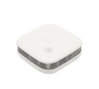 Daewoo Interconnected Smoke Alarm, 85db With Led Light, Battery Included, Low Battery Warning, Test/Hush Mode, Mounting Plate With Screws And Adhesive Pad Included, Compatible With Alarms Of Its Type