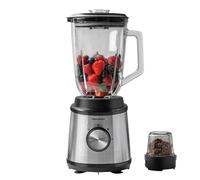 Daewoo SDA2734GE Glass Jug Blender and Grinder in Stainless Steel 1 5L