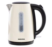 DAEWOO KENSINGTON 1.7L 3KW JUG KETTLE CREAM