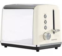 Daewoo Kensington 2 Slice Toaster Stainless Steel 810W With Multi-Function