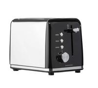 Daewoo SDA1583 Kensington 2-Slice Toaster with 6 Settings - Black, Black