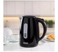 Daewoo Kensington Black 1.7L 3KW Jug Kettle SDA1684GE- 3 year Warranty
