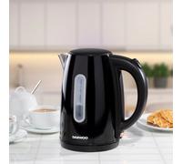 Daewoo Kensington 1.7L Stainless Steel Electric Kettle black