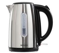 Daewoo Kensington, Jug Kettle, Stainless Steel, Family Size, Fast Boil, Auto Shut Off, 360 Swivel Base, Cord Storage, Power Indicator, Removable Filter For Easy Cleaning, Polished Stainless Steel