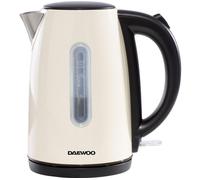 Daewoo SDA1569 Kensington 1.7L 3KW Jug Kettle - Cream, Cream
