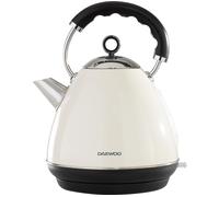 DAEWOO Kensington SDA1576 Traditional Kettle - Cream, Cream