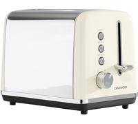 Daewoo Cream 2 Slice Toaster