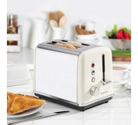 Daewoo Cream 2 Slice Toaster