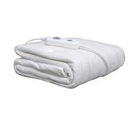 Daewoo King-Size Heated Blanket with 3 Heat Settings - White - HEA1488