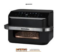 Daewoo SDA2757GE 10L Mega Draw Air Fryer with Window and Divider