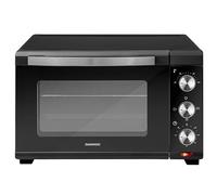 Daewoo Mini Oven & Grill- 1600w Countertop, Portable Electric Cooker with adjustable Temperature Settings and 60 Minute Timer with Indicator Light. Including Baking tray & Wire Rack