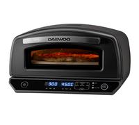 Daewoo 450 DEGREE 12 INCH ELECTRIC PIZZA OVEN, Black