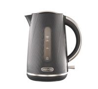 Daewoo 3000W 'Cascade' Fast Boil Electric Kettle Modern Ribbed Matt Finish in Navy | Size: Medium Daewoo Navy Medium