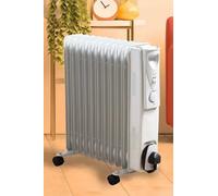 Daewoo Oil Filled Radiator 3000W 13 Fin Portable Heater & 3 Heat Settings -New