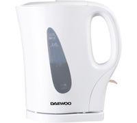 Daewoo Plastic Kettle Cordless Electric - 1.7 Litre White/Black