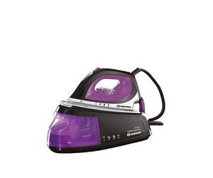 Daewoo Power Glide Steam Station Iron 2400W Purple