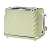 Daewoo Sage Green Cascade 2 Slice Toaster