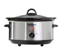 Daewoo SDA1364GE 3 5 Litre Slow Cooker in Stainless Steel