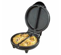 Daewoo Deep Fill Omelette Maker, Dual Non-Stick Plates, Electric 750W Omelette Cooker, Fast, Fluffy Homemade Omelettes - Compact & Easy Clean Breakfast Appliance