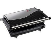 DAEWOO SDA1574 Mini Panini Grill - Black & Silver