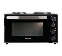 DAEWOO Countertop Oven with Hot Plates & Rotisserie - 3000W, 42L, Extra-Large, Compact & Space Saving, 2 Hot Plates, SDA1610GE