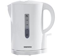 Daewoo 1.7L Electric Kettle Fast Boil Lightweight Cordless Ergonomic 2200W White