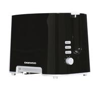 Daewoo Electricals Daewoo Black and Chrome 2-Slice Toaster