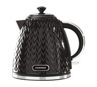 DAEWOO ARGYLE 1.7L 3KW JUG KETTLE RAPID BOIL BLACK
