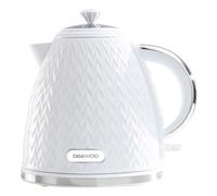 Daewoo SDA1780GE ARGYLE Cordless Jug Kettle White 1 7L 3kW