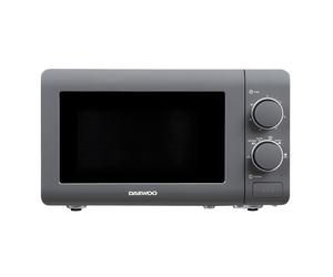 Daewoo SDA1961GE Microwave Oven in Grey - 20L 800W Manual