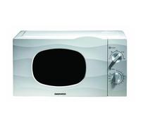 Daewoo SDA2095GE Microwave Oven in White 20L 700W Manual Controls