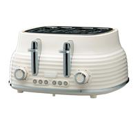 Daewoo Sienna 4 Slice Toaster High Lift 6 Browning Settings Cream Sda2483Ge Cream One Size