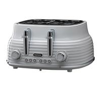 Daewoo SDA2484GE Sienna 4 Slice Toaster in Grey