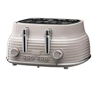 Daewoo SDA2485GE Sienna 4 Slice Toaster in Taupe