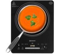 DAEWOO SDA2771GE 2200W Single Induction Hob - Black, Black