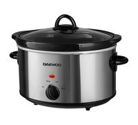 Daewoo SDA2942GE 3 5L Slow Cooker with Removable Ceramic Bowl and Knob