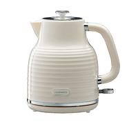 Daewoo Sienna Cordless Jug Kettle 1.7 Litre Rapid Boil Cream Sda2480Ge