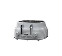 Daewoo SDA2484GE Sienna 4 Slice Toaster in Grey