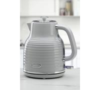 Daewoo Sienna Cordless Jug Kettle 1.7 Litre 3Kw Rapid Boil Grey Sda2481Ge Grey