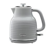 Daewoo Sienna Jug Kettle 1.7 Litre Cordless 360° Base 3KW Rapid Boil Grey Cream