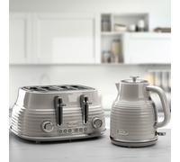 Daewoo Sienna Jug Kettle & 4 Slice Toaster Set 1.7L Rapid Boil Cordless