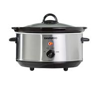 Daewoo Slow Cooker 3.5L - Stainless Steel | TJ Hughes