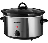 DAEWOO SDA1788 Slow Cooker - Stainless Steel, Stainless Steel