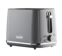 Daewoo Stirling Collection, 2 Slice Toaster, Easy Cleaning, Safety Features, Cord Storage, High Lift Lever, Browning Controls, Defrost, Reheat, Cancel Functions, Part Of A Collection, Grey