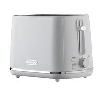 (White) Daewoo Stirling 2 Slice Toaster 7 Browning Settings Reheat Defrost Self Centering