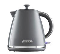 Daewoo SDA2625GE Sterling Cordless Pyramid Kettle Grey 1 7L 3kW