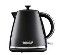 Daewoo-Electronics Kettle Stirling Pyramid - Cordless 1.7 Litre 3 kW Rapid Boil - Black